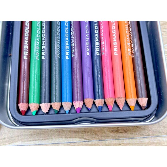 Prismacolor Premier Colored Pencils Artist Quality Rich Thick Color 24 Piece EUC - Picture 8 of 10